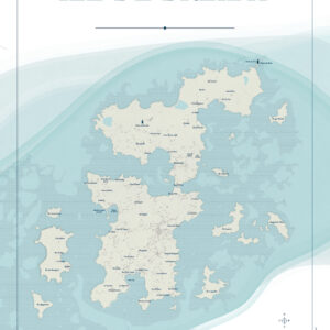 Carte de l'île de Bréhat